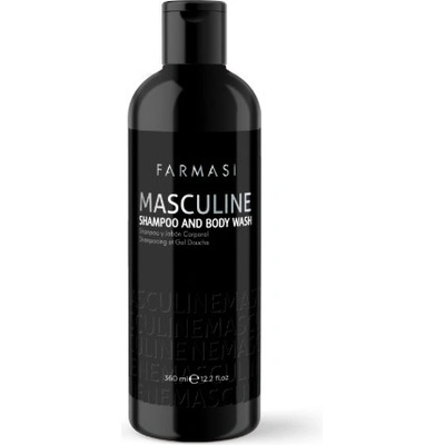 Farmasi Masculine 2v1 Šampon na vlasy a Sprchový gel 360 ml
