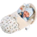 Llorens 73885 NEW BORN МОМЧЕ - реалистична бебешка кукла с цяло винилово тяло - 40