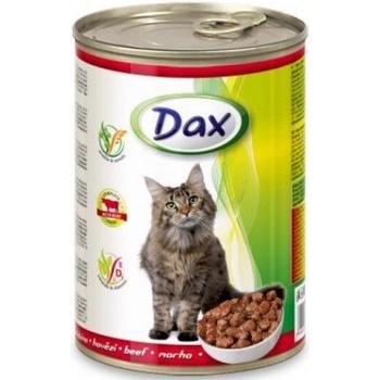 DAX Cat kúsky hovädzie 415 g