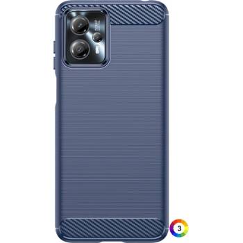 Motorola Moto G13 4G / G23 4G Удароустойчив Carbon Fiber Калъф и Протектор