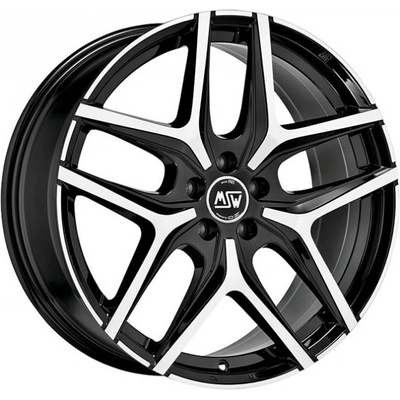MSW 40 8x18 5x120 ET29 gloss black polished