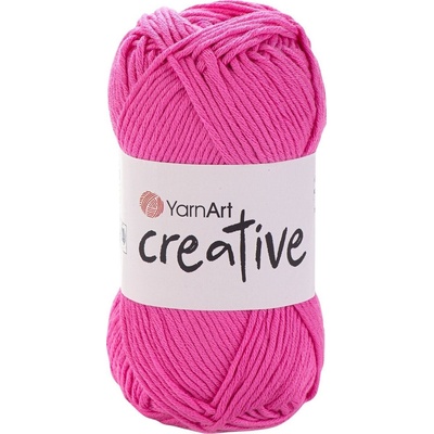 YARNART Creative 231 Dark Pink Плетива прежда (Creative 231)
