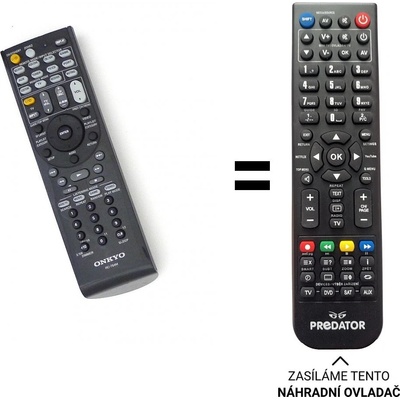 Dálkový ovladač Predátor Onkyo RC-764M RC764M – Hledejceny.cz