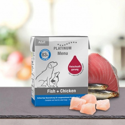 Platinum Menu Fish & Chicken 375 g