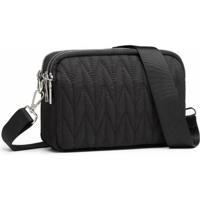 KONO dámska crossbody kabelka Sofia čierna