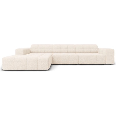 Cosmopolitan Design Кремав ъглов диван (ляв ъгъл) Chicago - Cosmopolitan Design (COS_LC_140_F1_CHICAGO1)