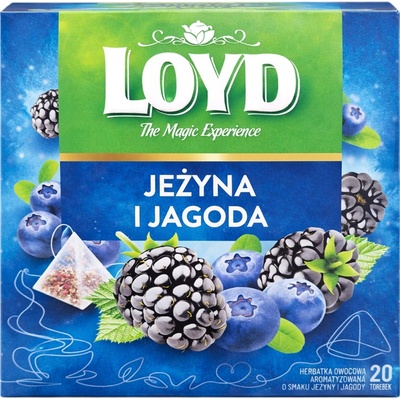 Loyd pyramida Borůvky a Ostružiny 20 x 2 g