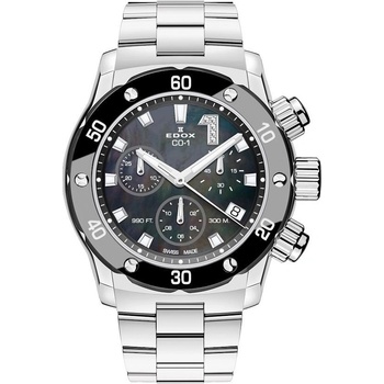 Edox Дамски часовник EDOX CO-1 Chronolady Diamonds 10255-3M-NANDN (10255-3M-NANDN)