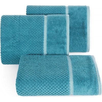 Eurofirany sada uterákov Caleb4 50 x 90 cm tmavotyrkysová 6ks