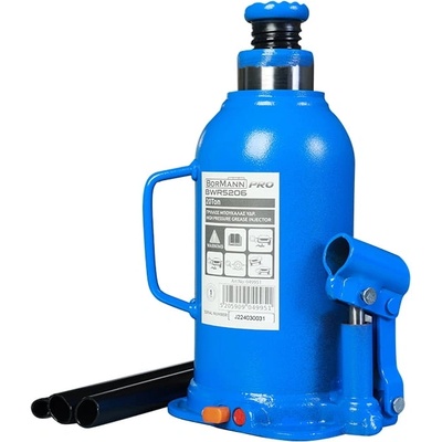 BORMANN Хидравличен бутилков крик Bormann Pro BWR5206, 20 т (049951) (049951)