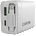 CANYON charger OnCharge 65RC Build-In Cable USB-C 65W 1xPD 1xQC EU White (CNS-CURC65ACW)