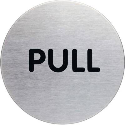 Piktogram ''PULL" Ø 65 mm