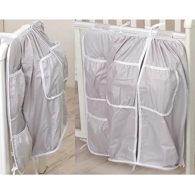 Джобове за детско легло с контейнер за пелени 60 x 70 см 64221-grau