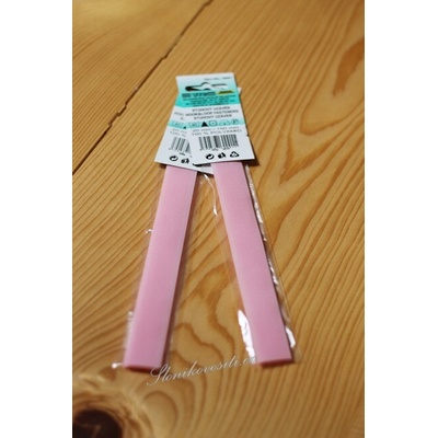 Stuhový uzávěr 20 mm kus 15 cm, světle růžový