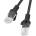 Lanberg Пач кабел Lanberg PCU6-10CC-0025-BK, U/UTP, cat. 6, 0.25м, черен