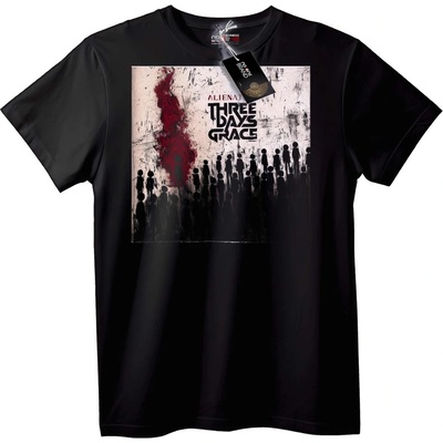 NOONEBRAND Тениска Three Days Grace Отчуждение - 2XL, White