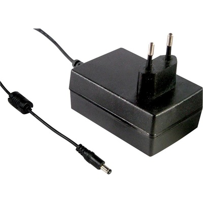 MEAN WELL GST18E15-P1J zásuvkový napájecí adaptér, stálé napětí, 15 V/DC, 1200 mA, 18 W