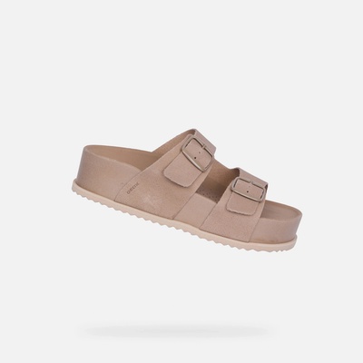 Geox Бежови дамски сандали Geox Sandybett High Geox | Bezhov | ЖЕНИ | 37