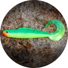 RedBass Kixter Fluo Green RH UV XS 4,5cm