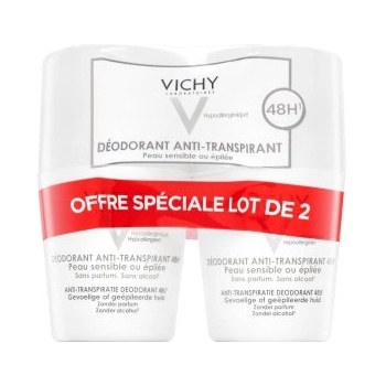 Vichy антиперспирант 48H Deodorant Anti-Transpirant Sensitive Roll-on 2 x 50 ml