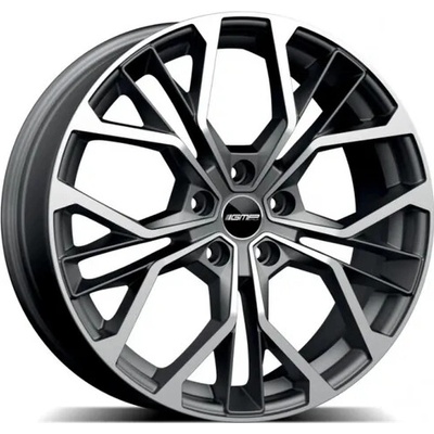 GMP MATISSE 7.5X19 5X114.3 ET40 graphite polished