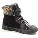Obutex DA07-3-973L dětská zimní obuv black