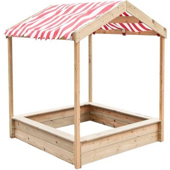 GUGA Детски дървен пясъчник с навес (6927049070082)