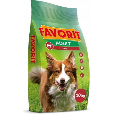 Favorit s hovädzím mäsom 10 kg