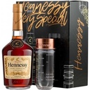 Brandy Hennessy VS 40% 0,7 l (darčekové balenie shaker)
