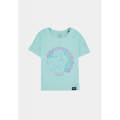 Princesses Disney Fearless Princess Kids Ariel Girls Short Sleeved T Shirt