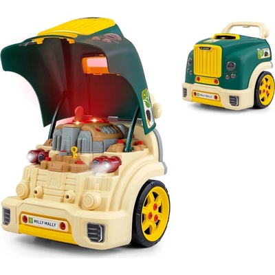 Milly Mally rozoberateľný motor N-gine green
