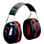 3М Science Applied to Life Антифони 3M PELTOR Optime III - до 34 dB защита, черно/червено (7000039622)