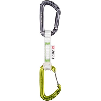 Ocún HAWK QD COMBI BIO-DYN-RING 15 mm 10 cm 6-pack Цвят: светло зелен