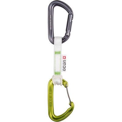 Ocún HAWK QD COMBI BIO-DYN-RING 15 mm 10 cm 6-pack Цвят: светло зелен