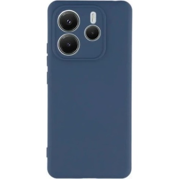 Mobi-Fon Силиконов кейс iPaky матиран, За Xiaomi Redmi Note 14 5G, Тъмносин (XMI-RN145G-002)