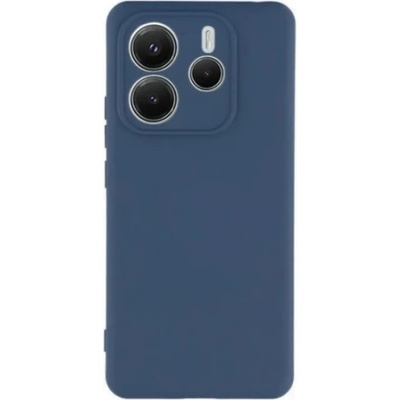 Mobi-Fon Силиконов кейс iPaky матиран, За Xiaomi Redmi Note 14 5G, Тъмносин (XMI-RN145G-002)