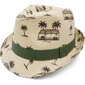 maximo Шапка Maximo Boy's Trilby Camper Lining Hat - Wollweiß / Tee - размер 49 cm (904-6343-0114)