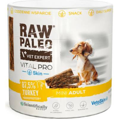VETEXPERT Raw Paleo Vital Pro Skin & Coat Turkey Mini Mono 100 g
