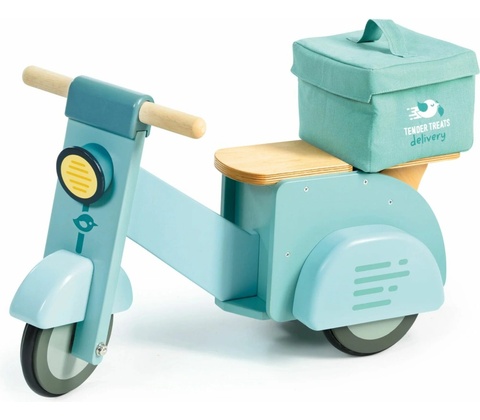 Tender Leaf Delivery Scooter