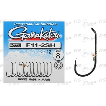 Gamakatsu F11-2SH Hook vel.10 12 ks