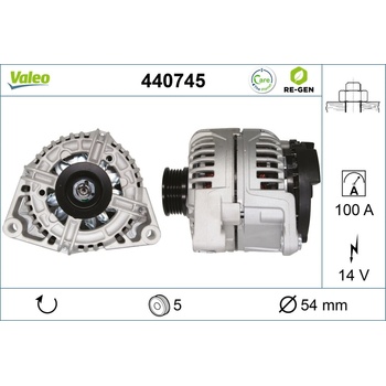 Alternátor VALEO 440745