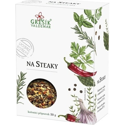 GREŠÍK Korenie na steaky 50 g