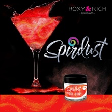 Roxy and Rich Metalická barva do nápojů Spirdust zlato červená 1, 5 g