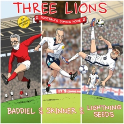 Skinner Baddiel & Lightning Seeds - Three Lions (7" Single) SP