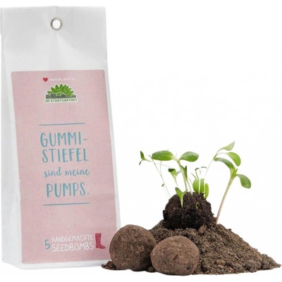 Die Stadtgärtner Seed Bombs "Gumáky sú moje lodičky" 1 sada