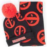 BIOWORLD Комплект Deadpool - Symbol Beanie & Scarf Giftset (BW-GS256433DED)