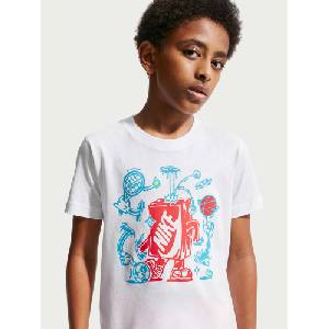 Nike Тениска k nsw tee boxy mlt spt (io1995-100)