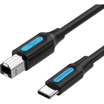 Vention Usb 2.0 кабел за принтер, мъжки тип c към мъжки b, 1 м (cqubf)