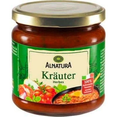 Alnatura Bio rajčatová omáčka s bylinkami 350 ml