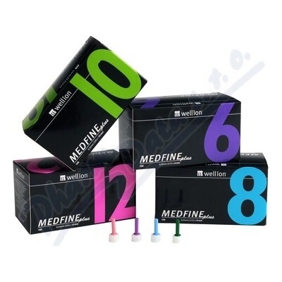 Wellion MEDFINE jehly inz.pera 8 mm 31G 100 ks